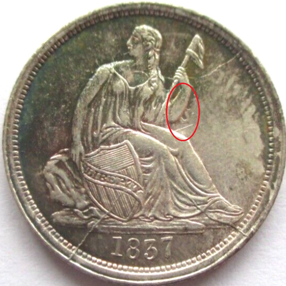 1837-10c-Liberty-Seated-Dime-Large-Date-Fortin-101c